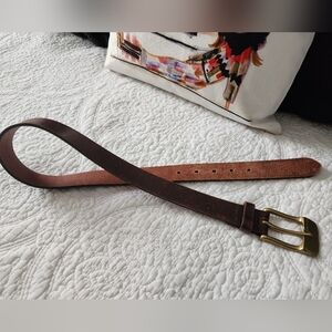 Vintage Ralph Lauren Brown Leather Belt